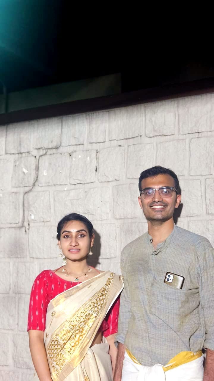 Sumi & Ajay portrait